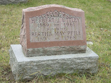 [Herbert J. and Bertha Uttley]